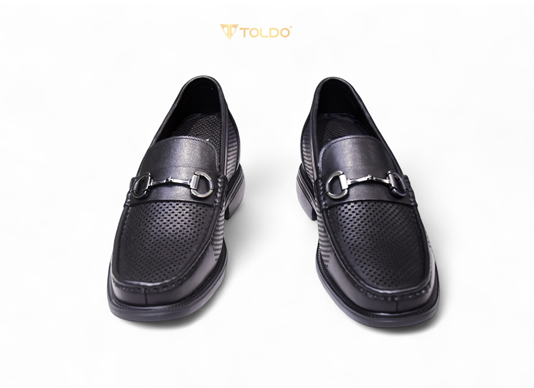 Giày cao nam 8cm đục lỗ thoáng khí 17